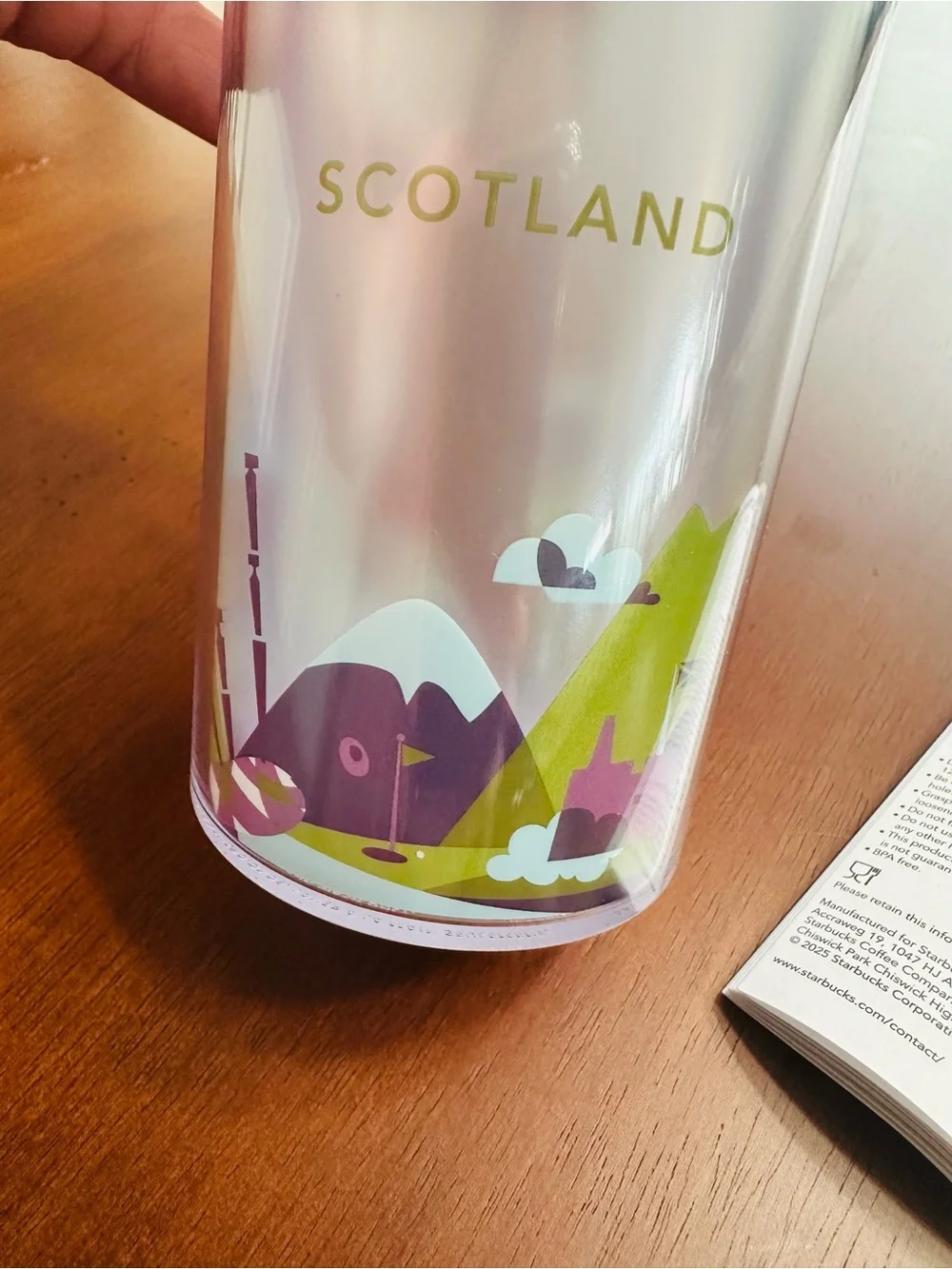 Starbucks Scotland Travel Tumbler